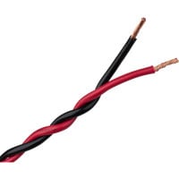 Main product image for Audtek 1 ft. 16 AWG Stranded OFC Twisted Pair Speaker Cabinet Hookup Wire Red/Black101-259